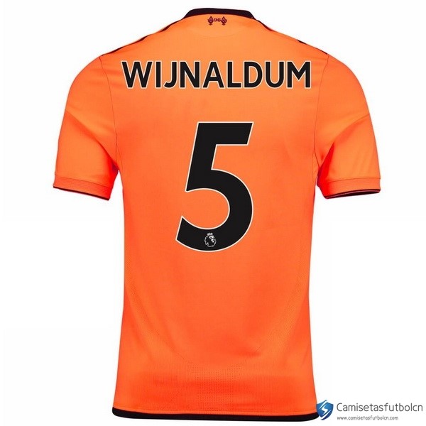 Camiseta Liverpool Tercera equipo Wijnaldum 2017-18
